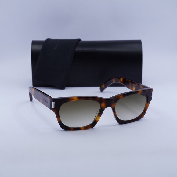 Final Price! Saint Laurent SL402 019 Havana/Brown Sunglasses - Picture 1 of 11
